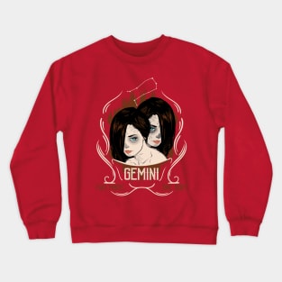 Zodiac Signs: Gemini - The Twins Crewneck Sweatshirt